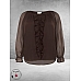 KAFFE CURVE Blouse Milanna Coffee